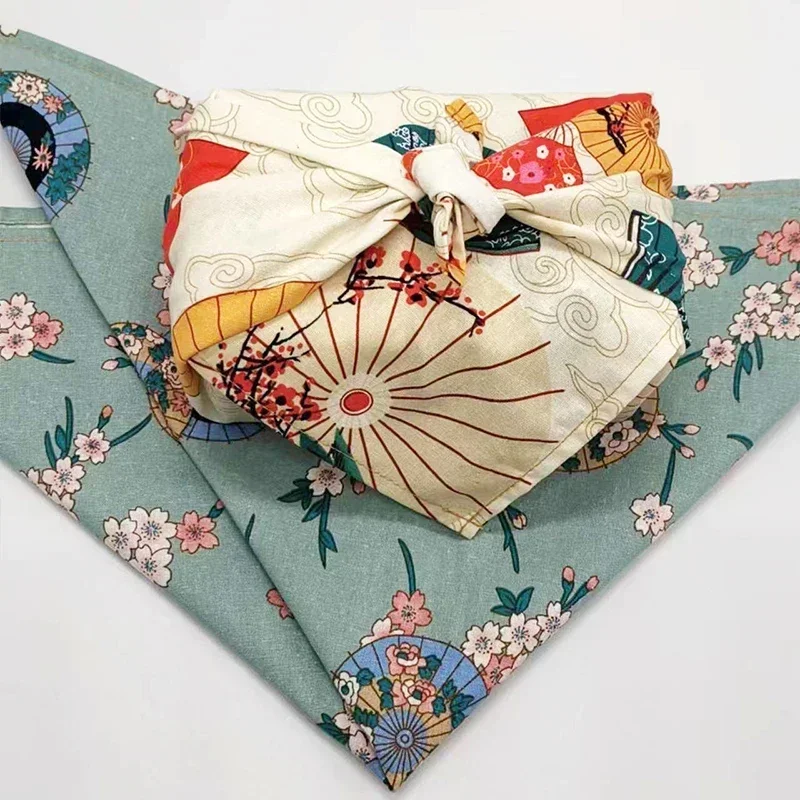 Furoshiki - 70X70/90X90Cm Japanse stijl zakdoek Furoshiki Bento