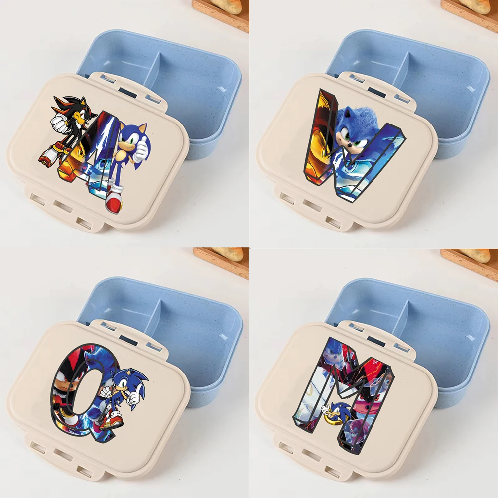 Bento Box - Sonic The Hedgehog lunchboxen met letters