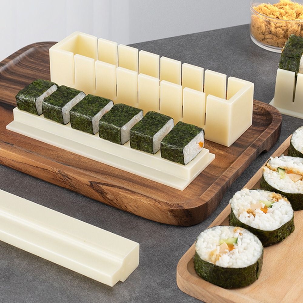 Sushi Making Kit - 3-delige set plastic sushi maker uitrusting,