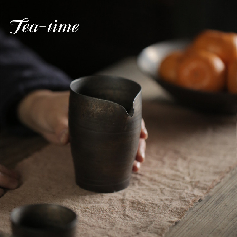 Japanese Pottery - 240Ml Handgemaakte Dunne Band Keramische Thee