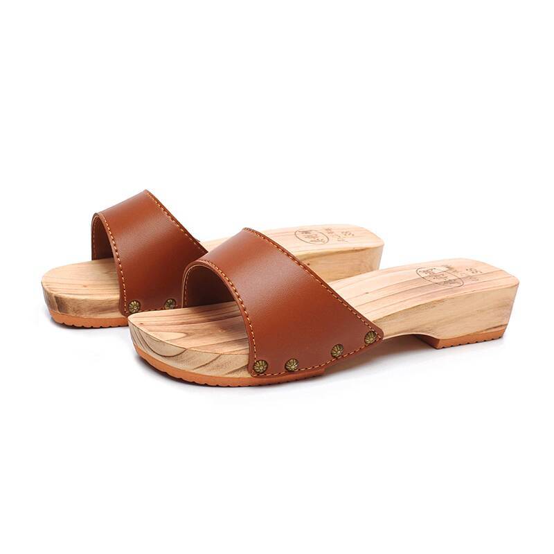 Geta Wooden Sandal - Vrouwen Houten Slippers Zomer Japanse Houten