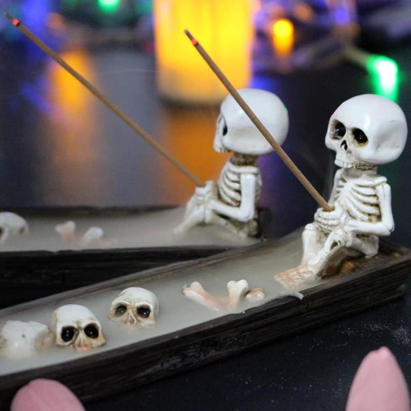 Creatieve schedelboot wierookh - Incense Holder recensie en prijs