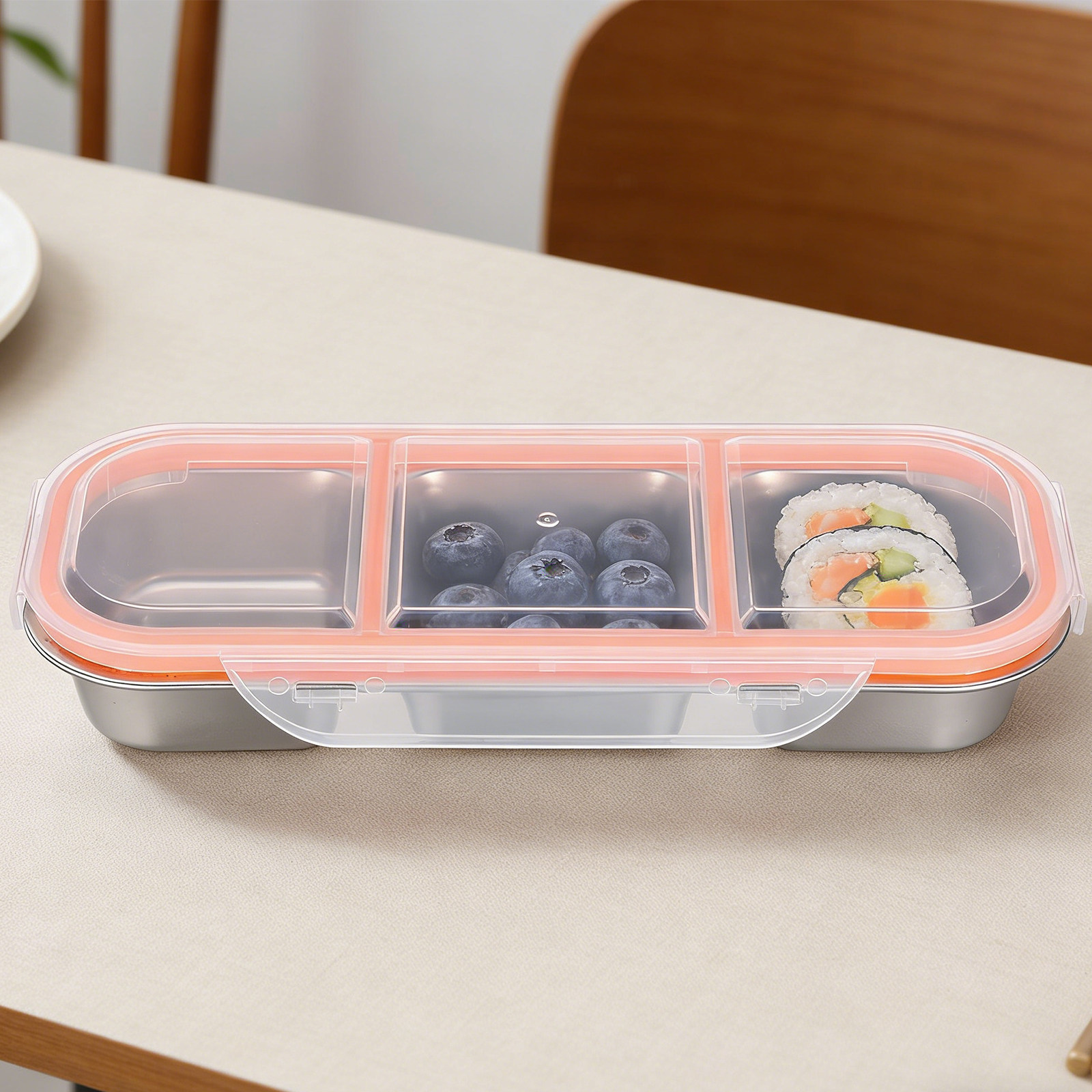 Roestvrijstalen snackbox, 600  - Bento Box recensie en prijs