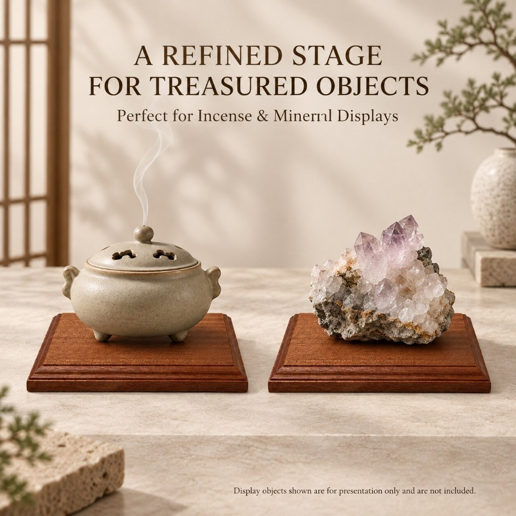 Stevige houten displaystandaar - Incense Holder recensie en prijs