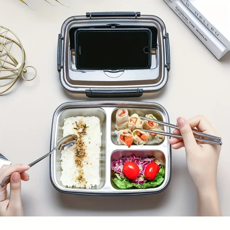 Lekvrije lunchbox van roestvri - Bento Box recensie en prijs