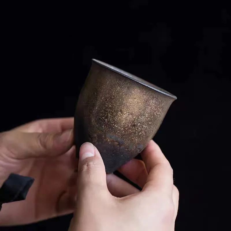 Keramische beker Retro verguld - Japanese Pottery recensie en prijs