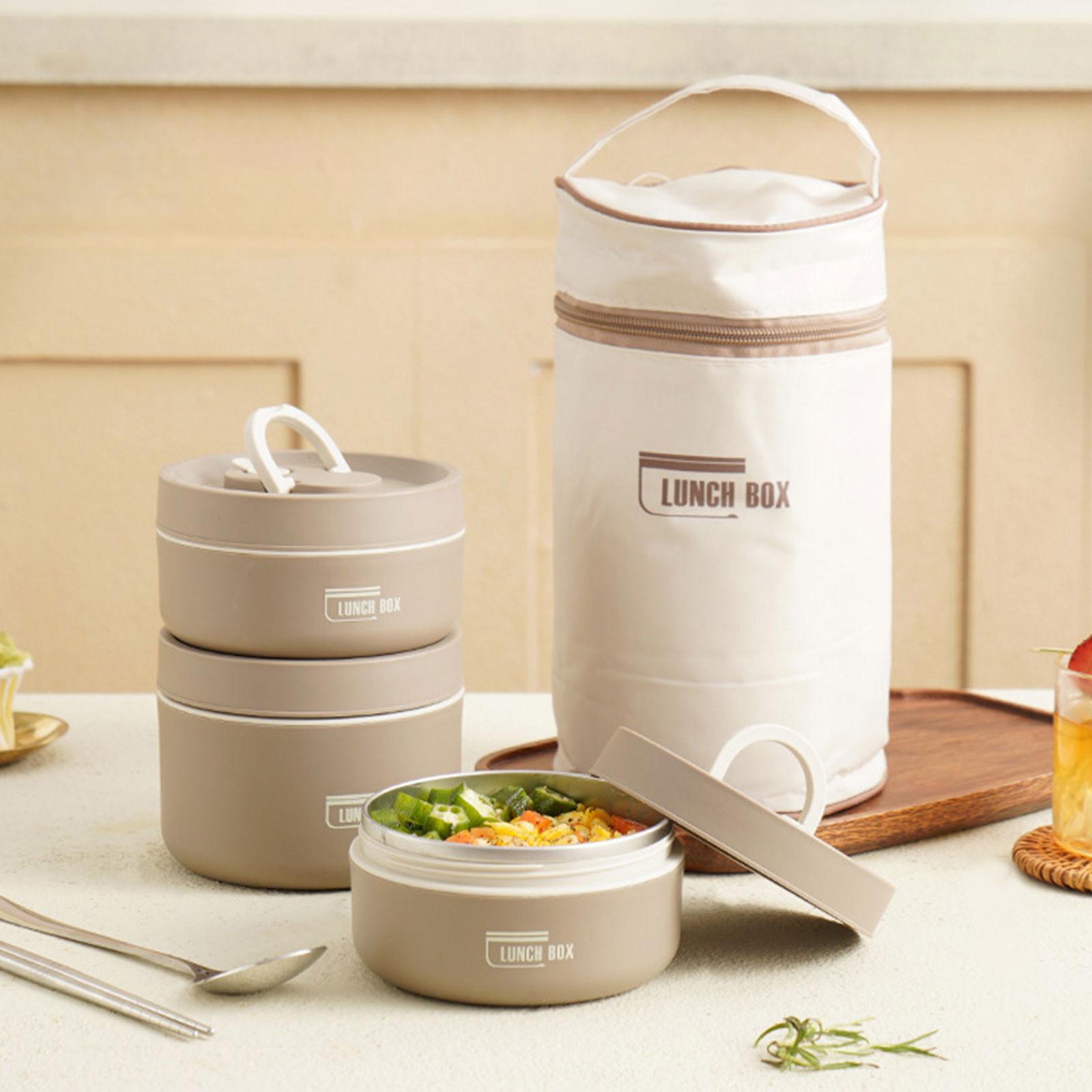 Thermische lunchbox van roestv - Bento Box recensie en prijs