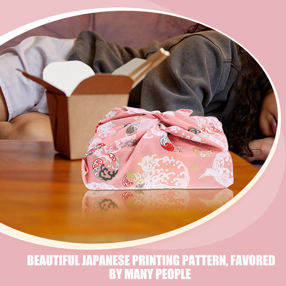 Japanse bloemenprint katoenen  - Furoshiki recensie en prijs