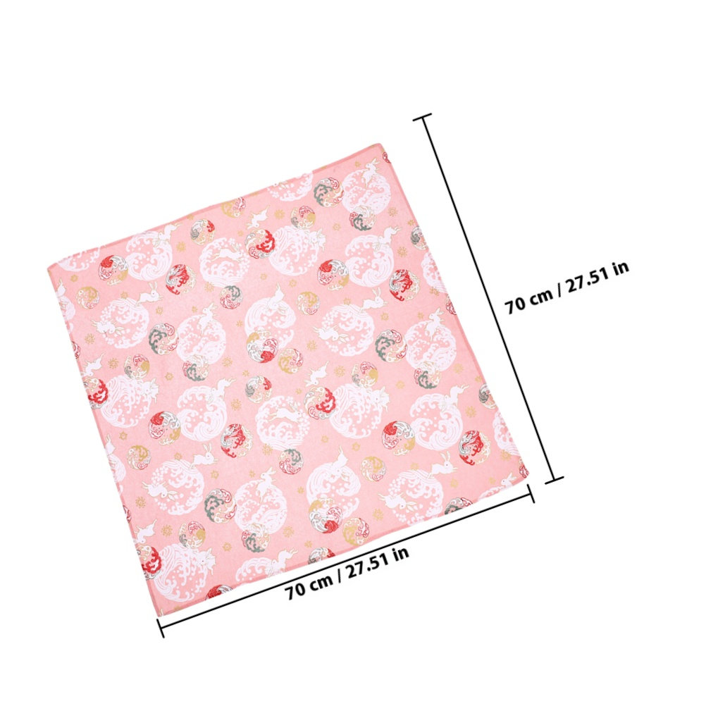 Japanse bloemenprint katoenen  - Furoshiki recensie en prijs